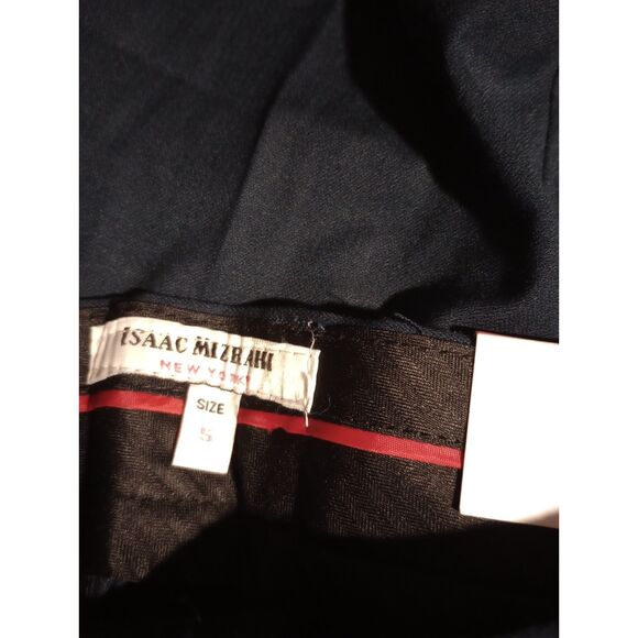 Isaac Mizrahi New York Boys Size 5 Navy Blue Dress Pants - NWT - Picture 5 of 6